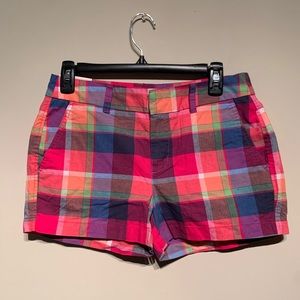 Plaid GAP shorts